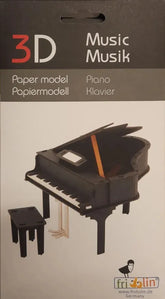 3D Klavier Papiermodell - 11571 Fridolin